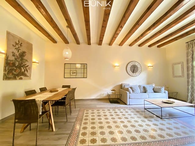 Appartement de 2 chambres à louer à Sant Pere, Santa Caterina i La Ribera, Barcelone ville - 2 500 € (Ref: 8576103)