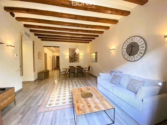 Appartement de 2 chambres à louer à Sant Pere, Santa Caterina i La Ribera, Barcelone ville - 2 500 € (Ref: 8576103)