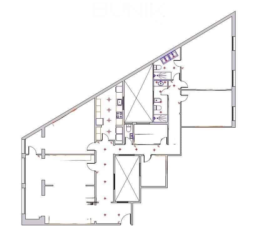5 slaapkamer Kantoor te huur in Barcelona stad - € 4.000 (Ref: 9884860)