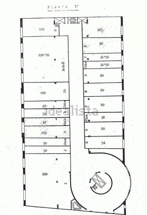 5 quarto Escritório para arrendar em Barcelona cidade - 4 512 € (Ref: 9890419)
