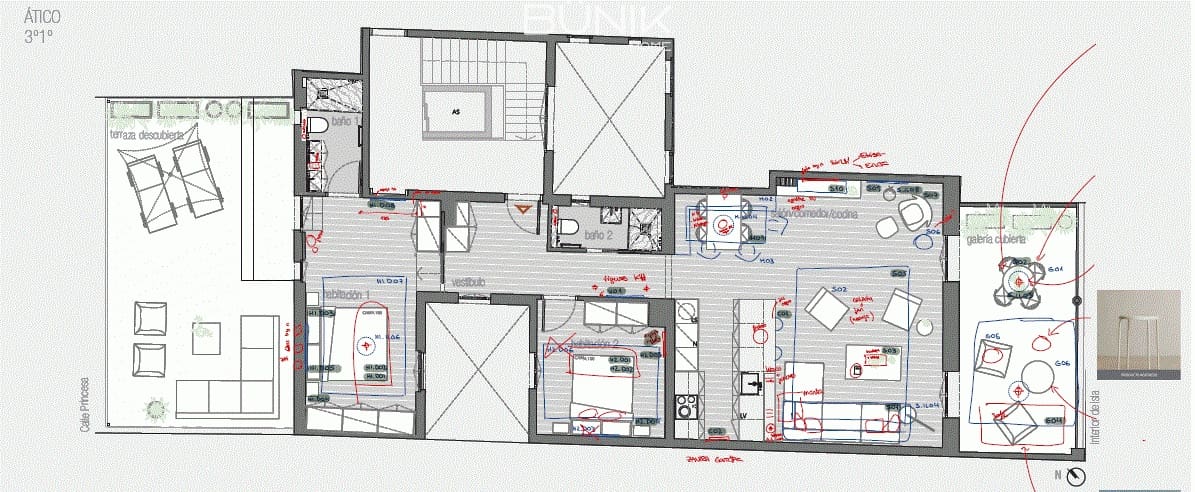2 bedroom Apartment for sale in Barcelona city - € 1,495,000 (Ref: 9904712)
