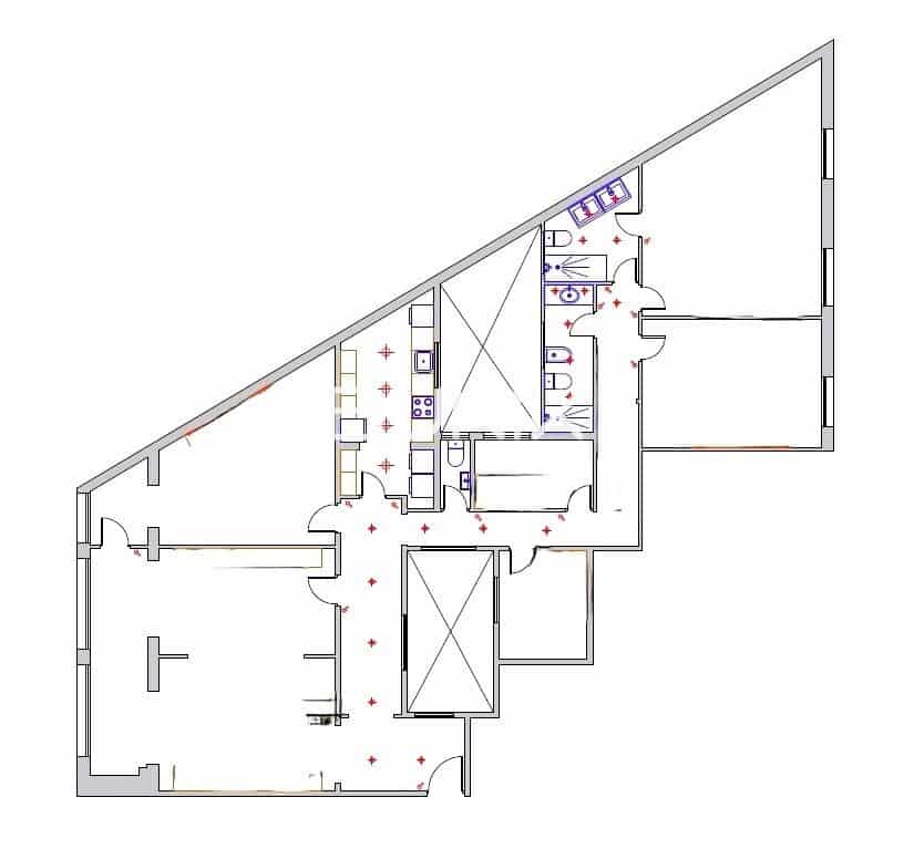 5 sypialnia Mieszkanie do wynajęcia w Miasto Barcelona - 4 000 € (Ref: 9963413)