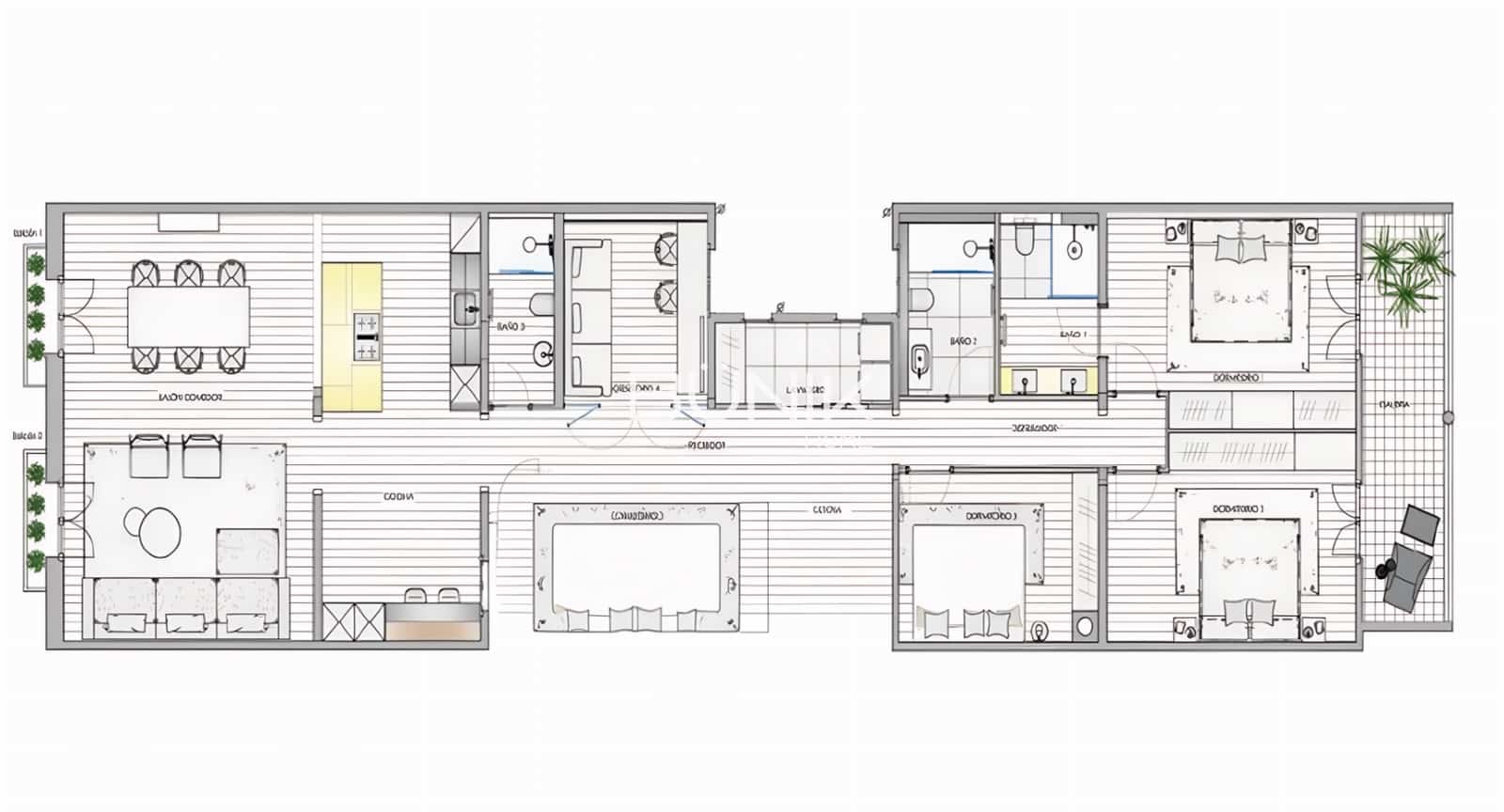 4 sypialnia Apartament na sprzedaż w Miasto Barcelona - 1 720 000 € (Ref: 9964529)