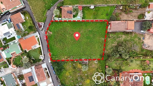 Ubebygd land til salgs i La Orotava - € 115 000 (Ref: 9850421)