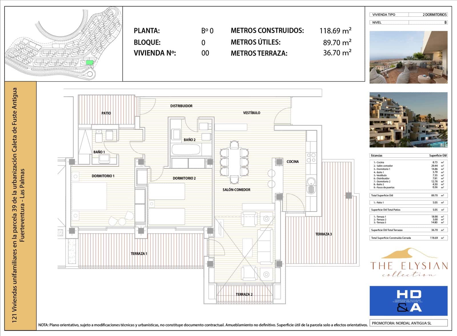 2 slaapkamer Appartement te koop in Caleta de Fuste met zwembad garage - € 275.000 (Ref: 10124551)