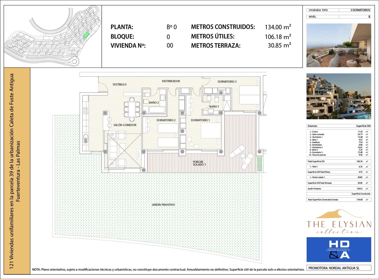 2 slaapkamer Appartement te koop in Caleta de Fuste met zwembad garage - € 275.000 (Ref: 10124551)