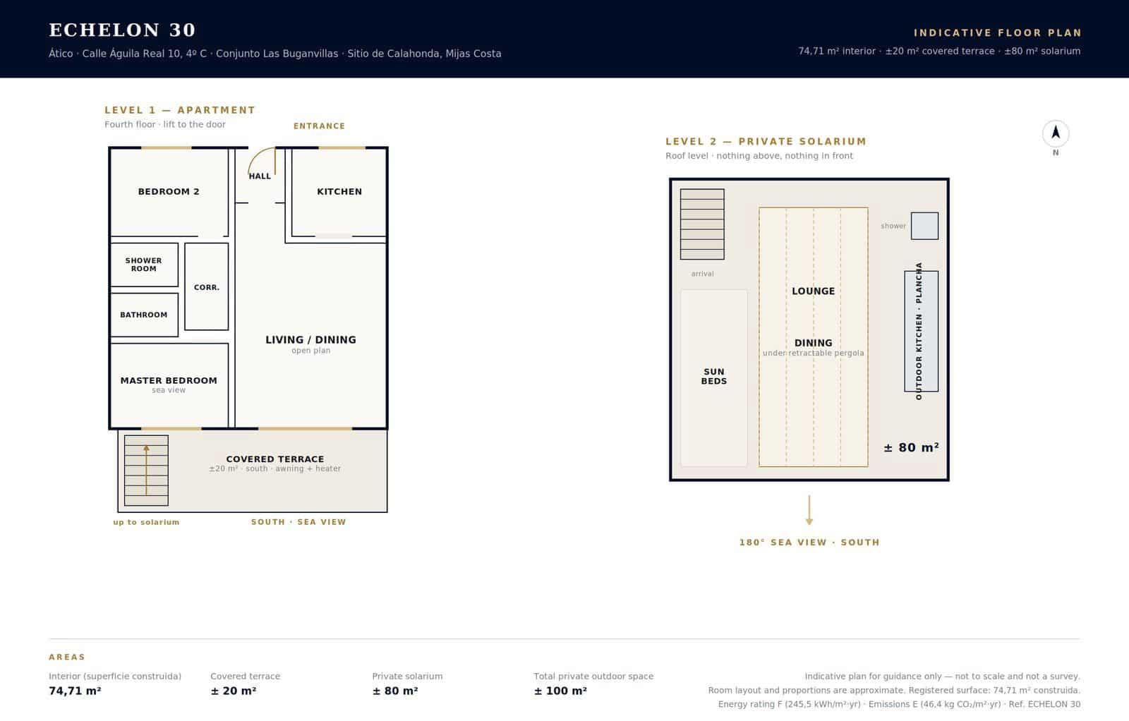2 sovrum Takvåning till salu i Calahonda - 395 000 € (Ref: 10051477)