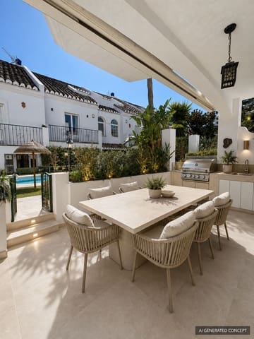 3 soveværelse Byhus til salg i Golden Mile, Marbella - € 1.450.000 (Ref: 10051490)