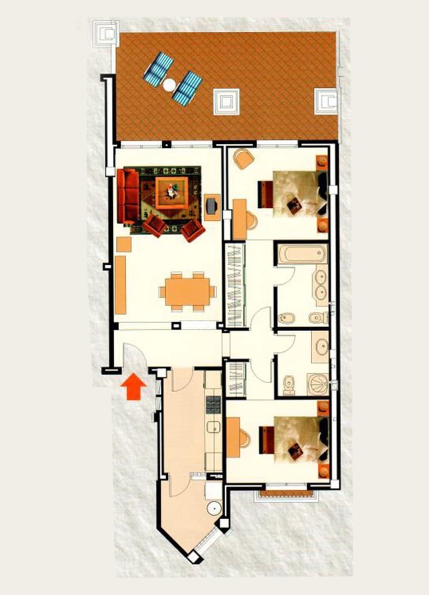 2 camera da letto Appartamento in vendita in Los Arqueros - 435.000 € (Rif: 10097723)