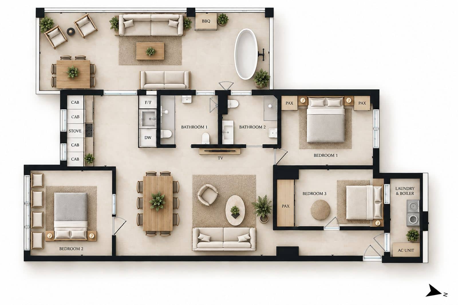 Ático de 3 habitaciones en El Paraiso en venta - 547.000 € (Ref: 10097770)