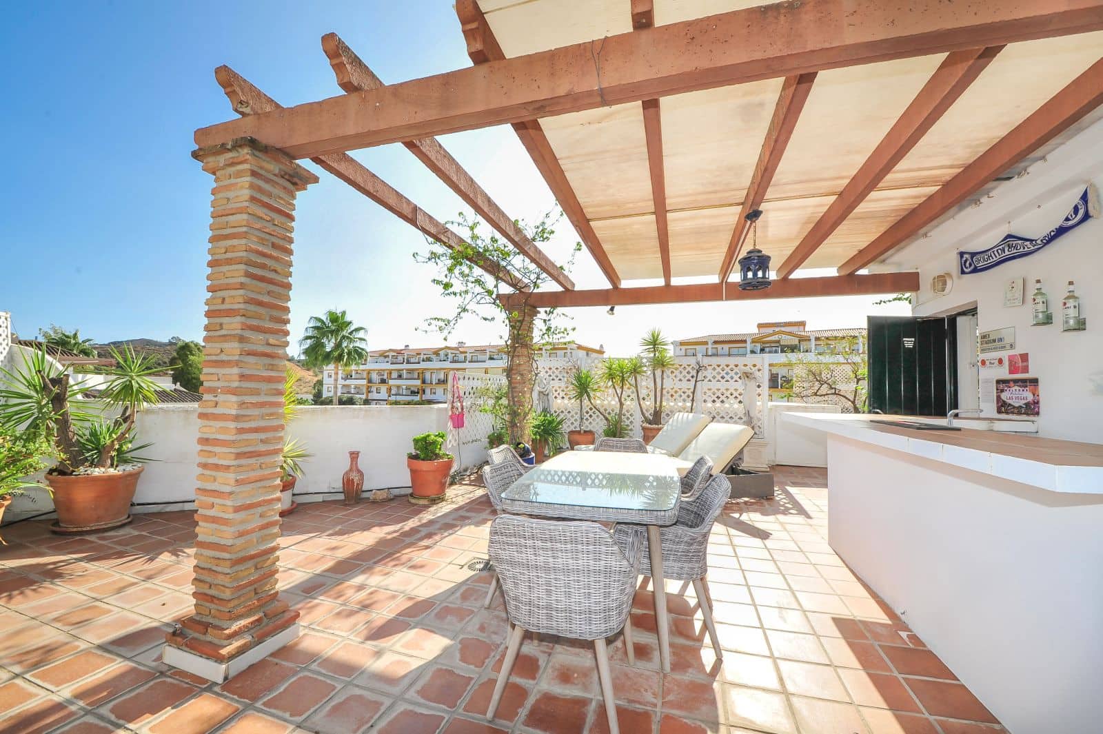 2 makuuhuone Kattohuoneisto myytävänä paikassa Mijas Golf - 375 000 € (Ref: 10097841)