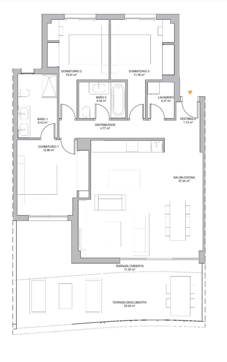 3 chambre Appartement à vendre à New Golden Mile avec piscine garage - 580 000 € (Ref: 10153526)