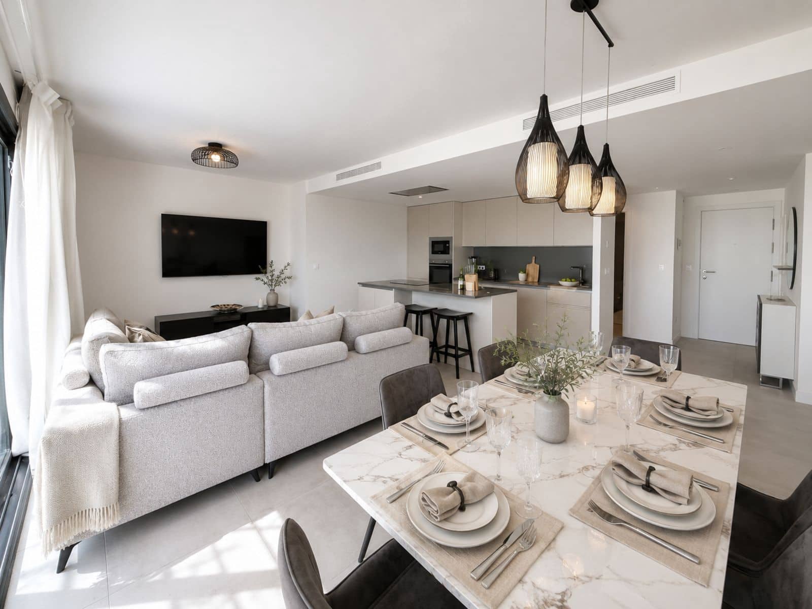 3 chambre Appartement à vendre à New Golden Mile avec piscine garage - 580 000 € (Ref: 10153526)