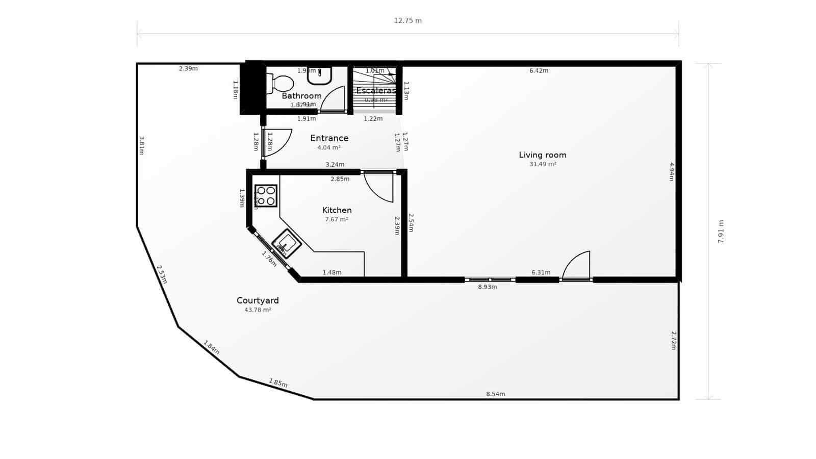 4 sovrum Hus till salu i Arroyo de la Miel - 550 000 € (Ref: 10153539)