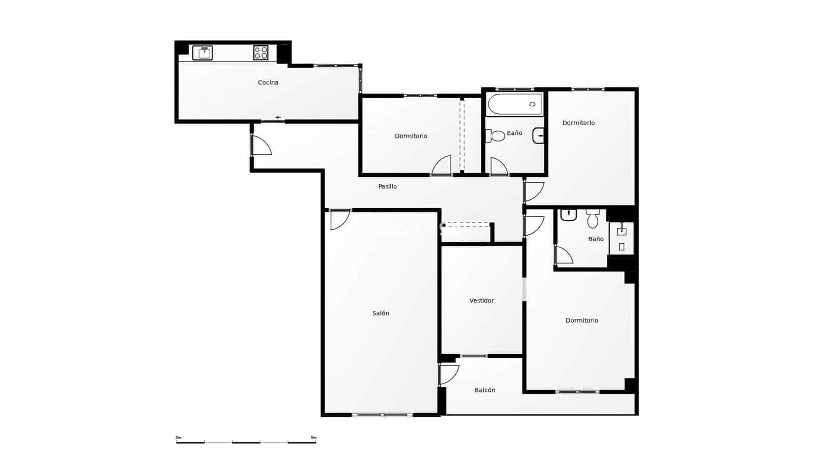4 sypialnia Apartament na sprzedaż w Miasto Malaga - 549 900 € (Ref: 9468397)