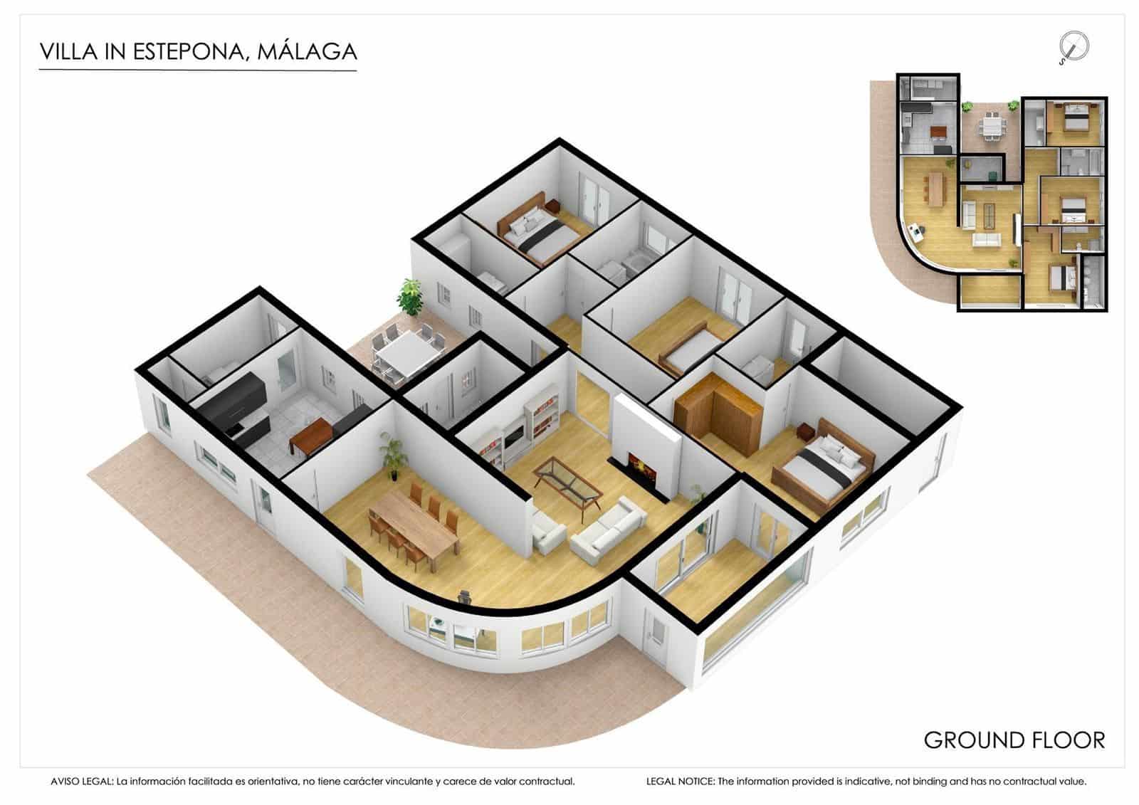5 quarto Moradia para venda em Estepona - 2 400 000 € (Ref: 9472852)