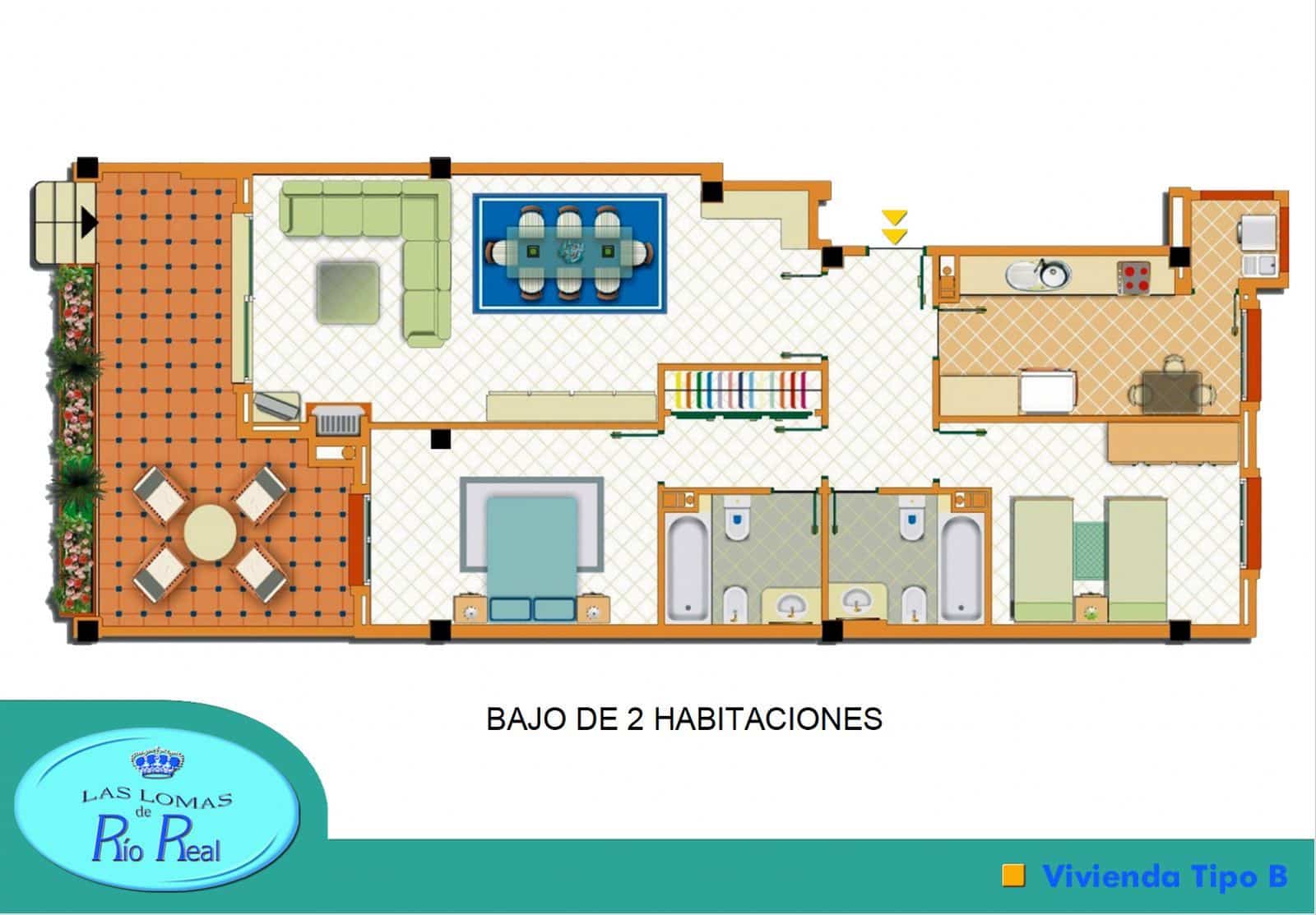 2 bedroom Apartment for sale in Rio Real - € 450,000 (Ref: 9518673)