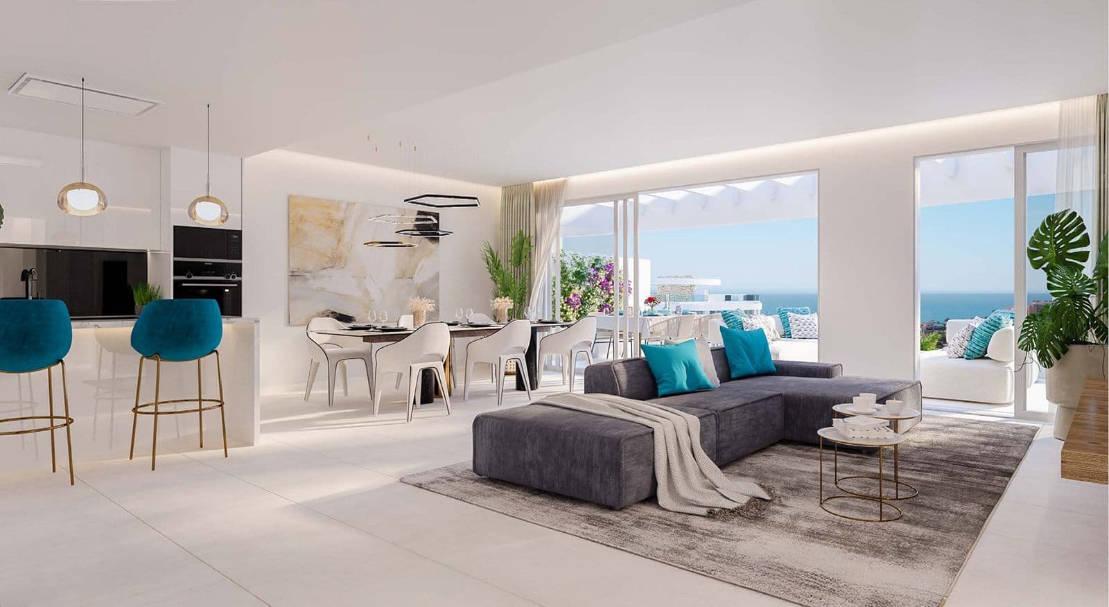 3 quarto Apartamento para venda em La Cala de Mijas - 1 150 000 € (Ref: 9527266)