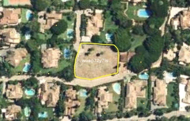 Terreno Non Edificato in vendita in Guadalmina Baja, Marbella - 2.250.000 € (Rif: 9655951)