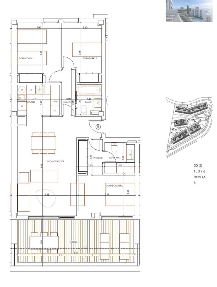 3 soveværelse Lejlighed til salg i Cancelada - € 450.000 (Ref: 9694972)