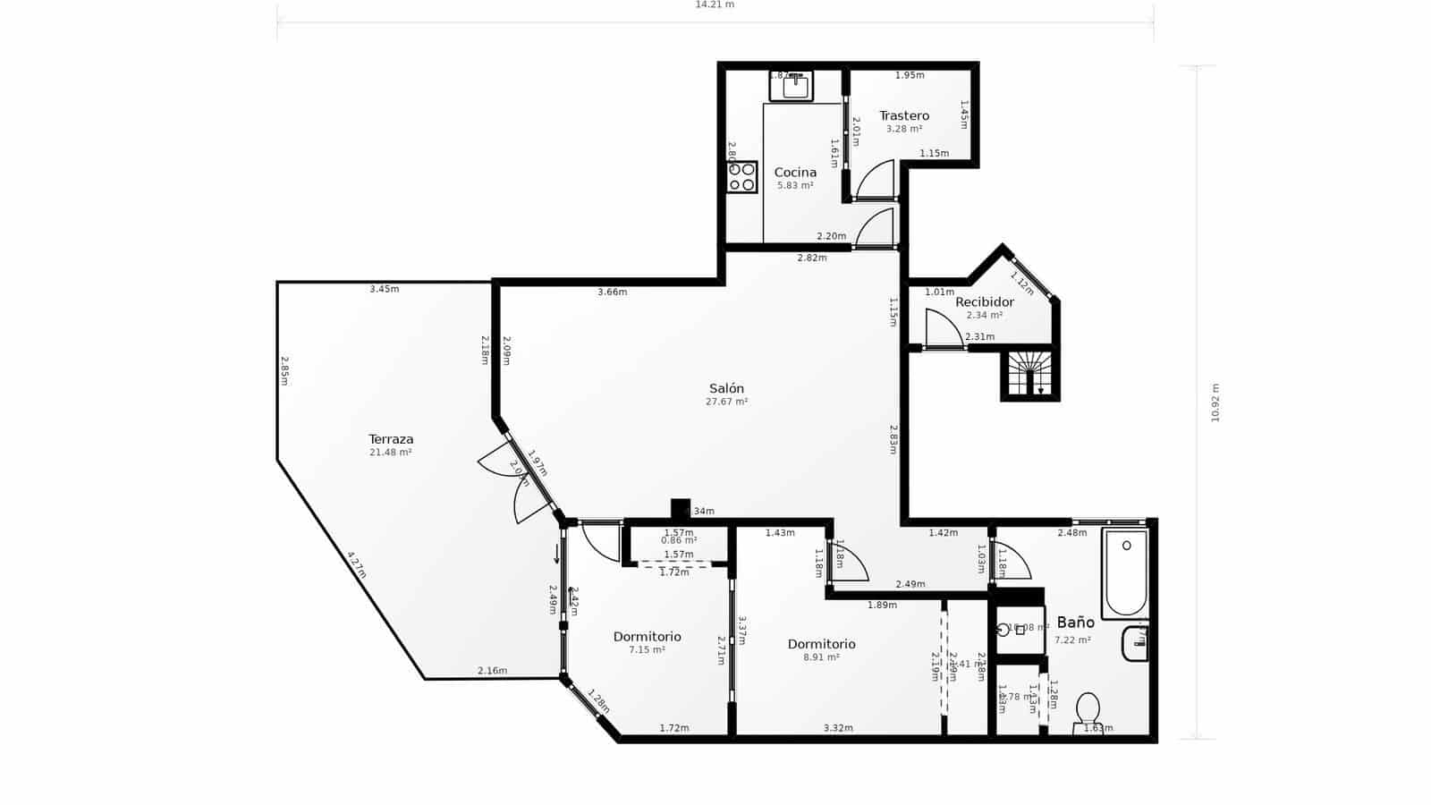 2 bedroom Penthouse for sale in Elviria - € 599,990 (Ref: 9738769)