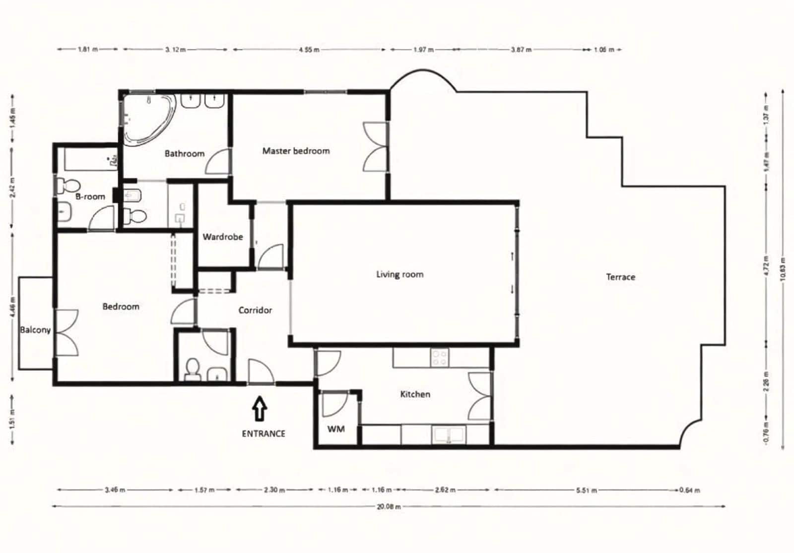 2 chambre Appartement à vendre à Bahia de Casares - 560 000 € (Ref: 9738820)