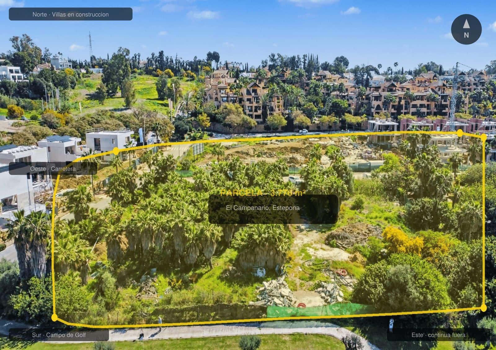 Terrain à Bâtir à vendre à El Paraiso - 1 850 000 € (Ref: 9738918)