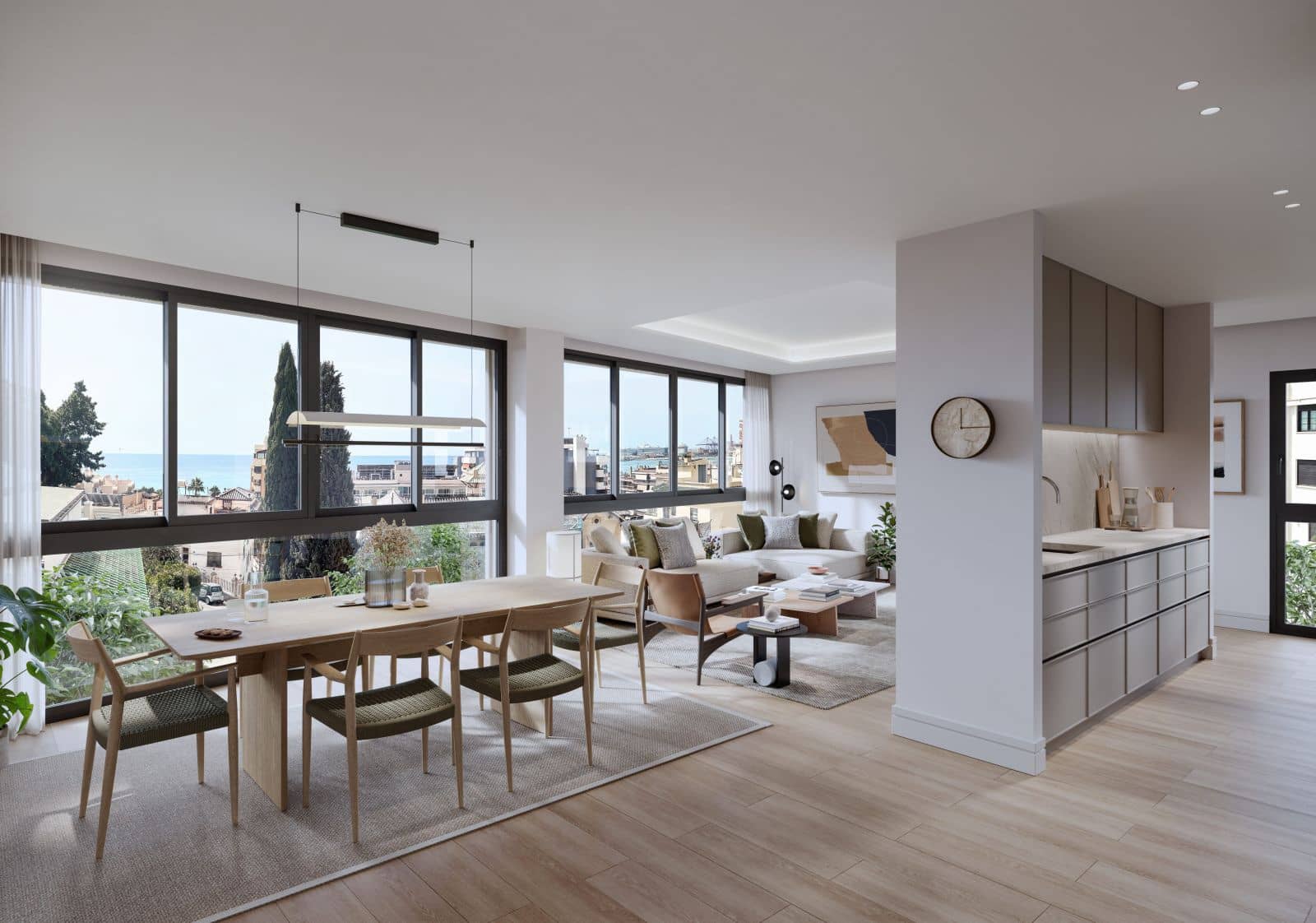 2 makuuhuone Huoneisto myytävänä paikassa Malaga kaupunki - 1 200 000 € (Ref: 9784629)