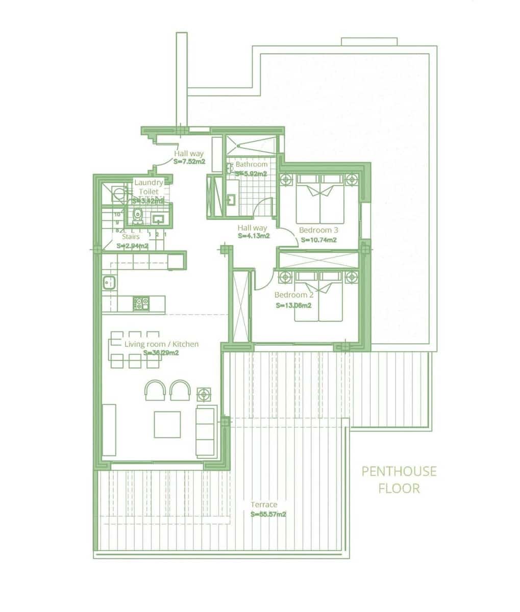 3 soverom Penthouse til salgs i El Paraiso - € 1 000 000 (Ref: 9784641)