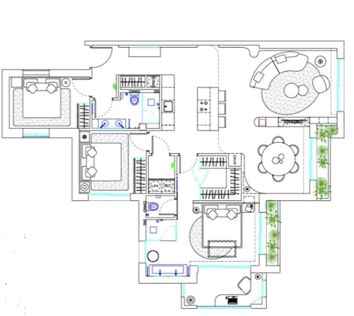 3 makuuhuone Huoneisto myytävänä paikassa Costalita - 1 495 000 € (Ref: 9784682)
