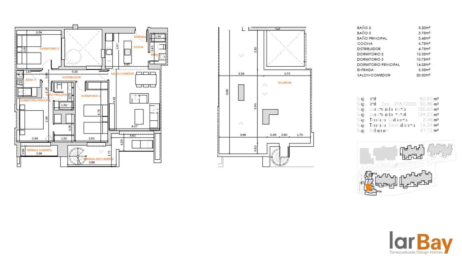 3 sovrum Takvåning till salu i Torrequebrada - 795 000 € (Ref: 9784739)