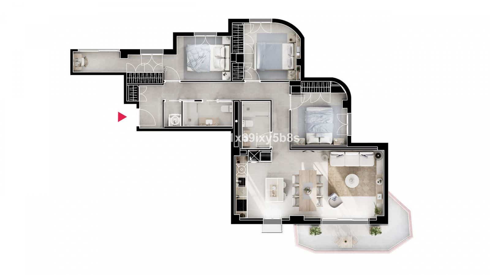 3 bedroom Apartment for sale in Malaga city - € 846,600 (Ref: 9812025)