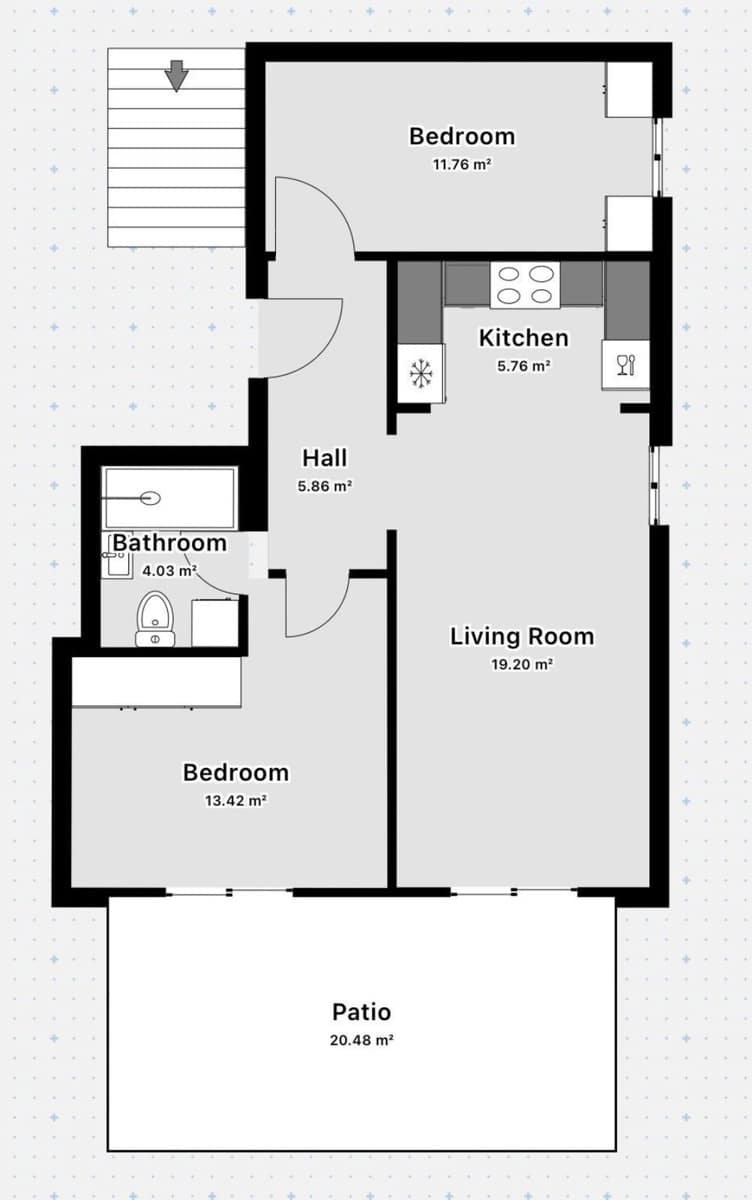 2 soveværelse Lejlighed til salg i Casares - € 250.000 (Ref: 9851451)