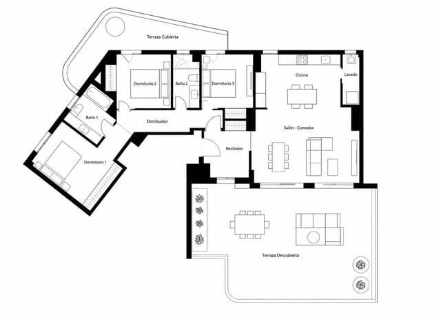 3 soveværelse Penthouse til salg i Estepona - € 850.000 (Ref: 9878325)