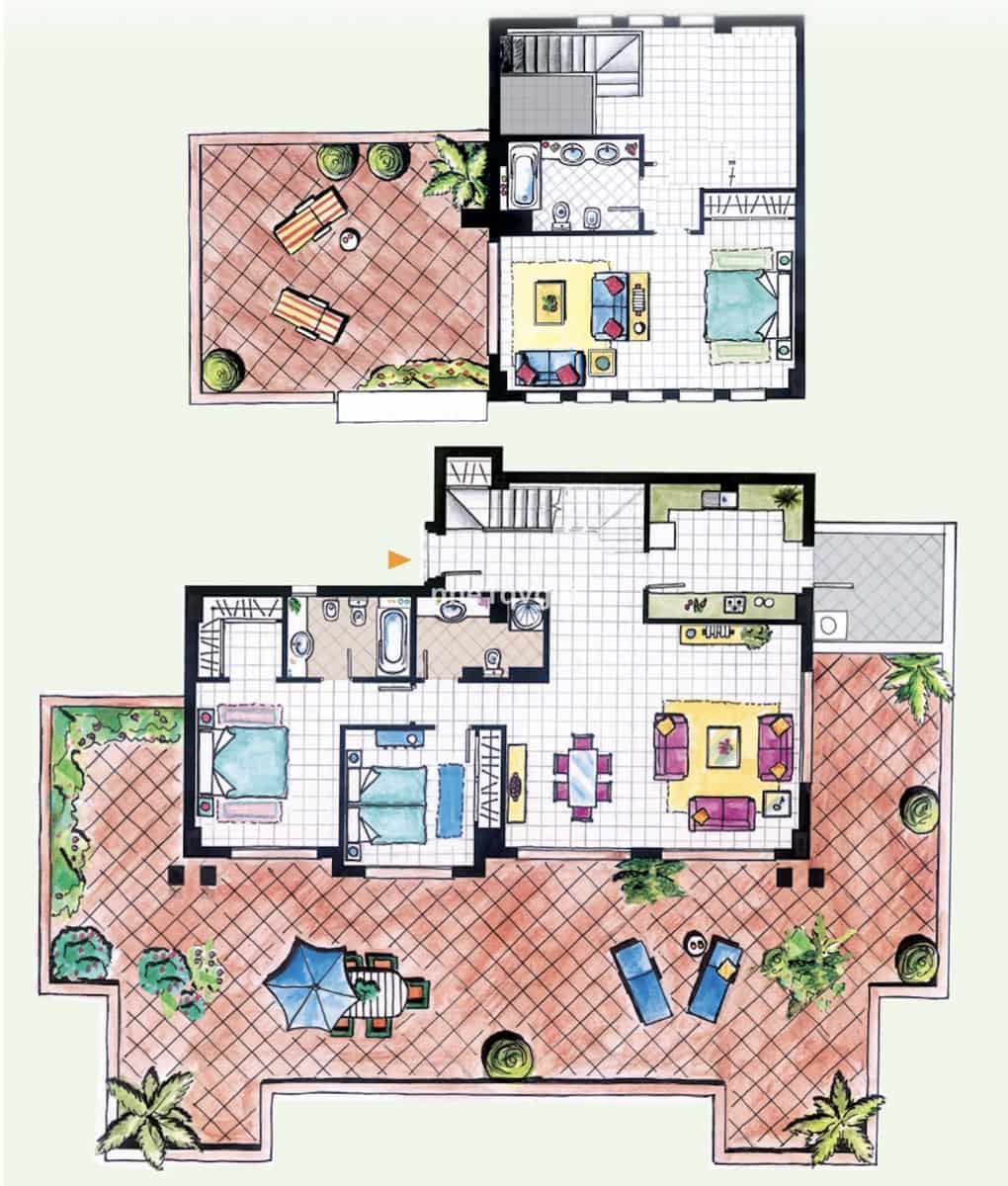 3 slaapkamer Penthouse te koop in Elviria - € 785.000 (Ref: 9878351)