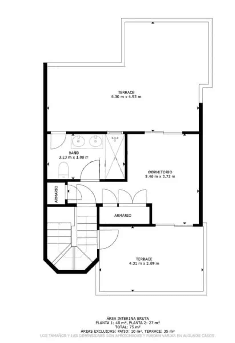 2 Zimmer Penthouse zu verkaufen in Estepona - 480.000 € (Ref: 9894547)