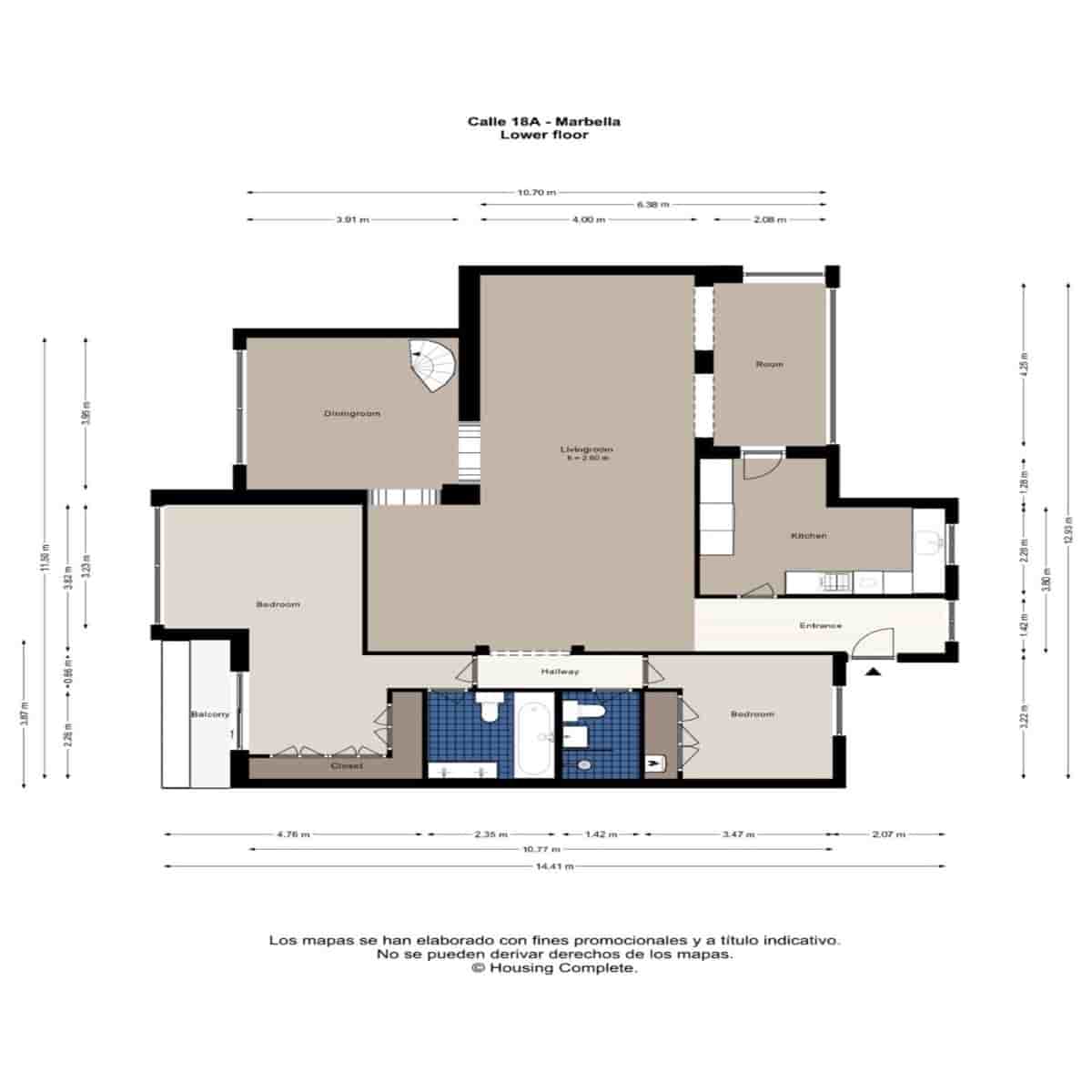 2 quarto Penthouse para venda em Guadalmina - 720 000 € (Ref: 9910727)