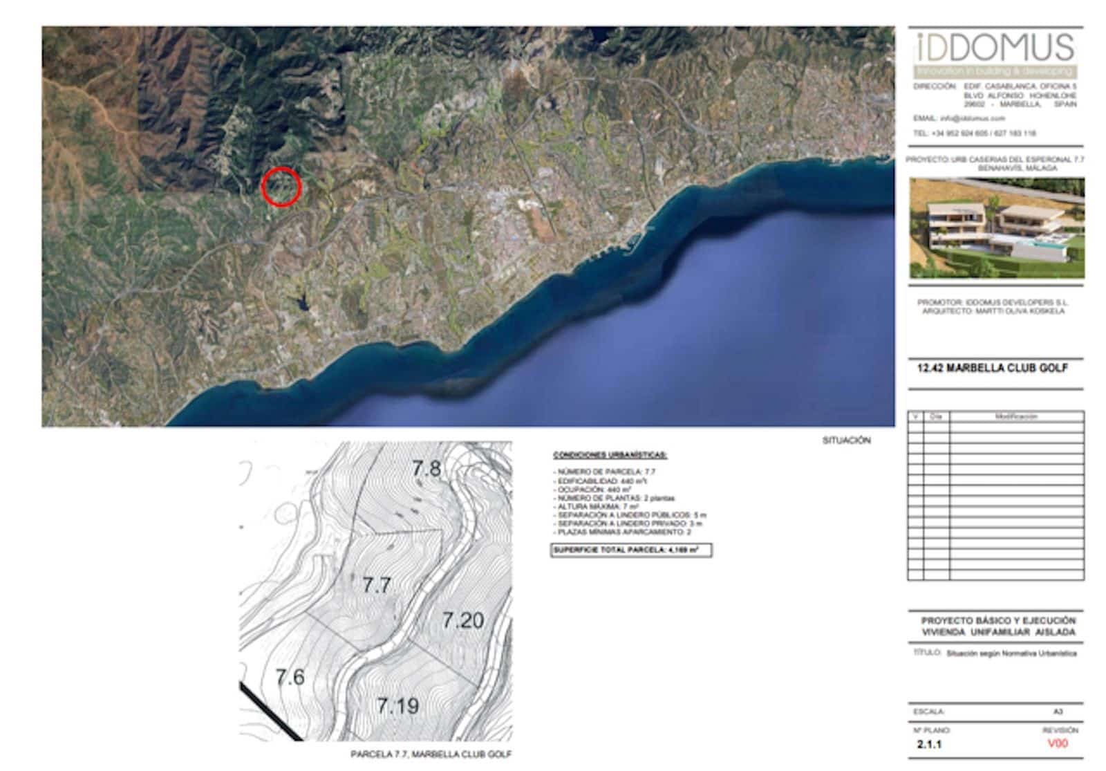 Area Edificabile in vendita in Benahavis - 1.400.000 € (Rif: 9921204)