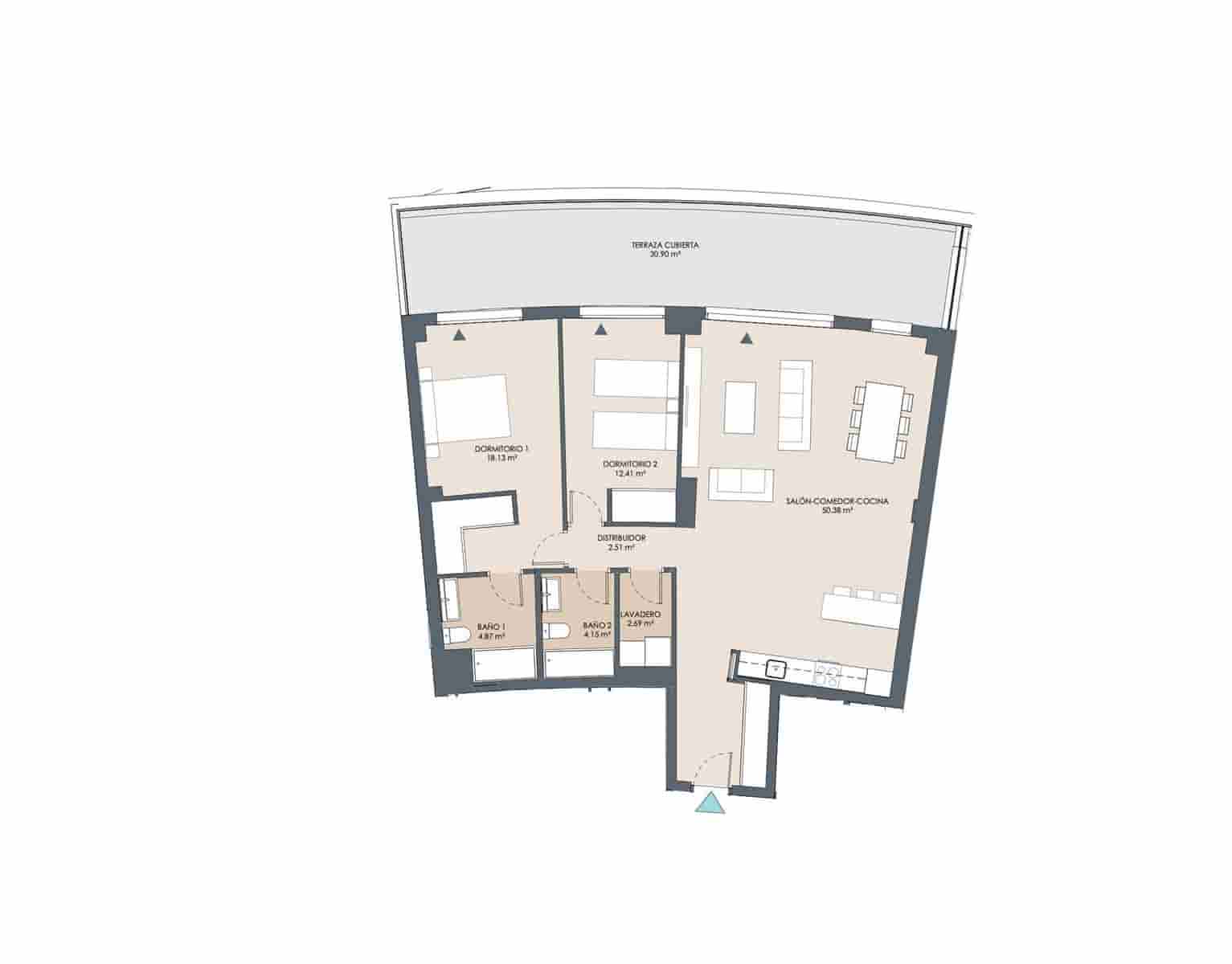 2 slaapkamer Appartement te koop in New Golden Mile - € 620.000 (Ref: 9952218)
