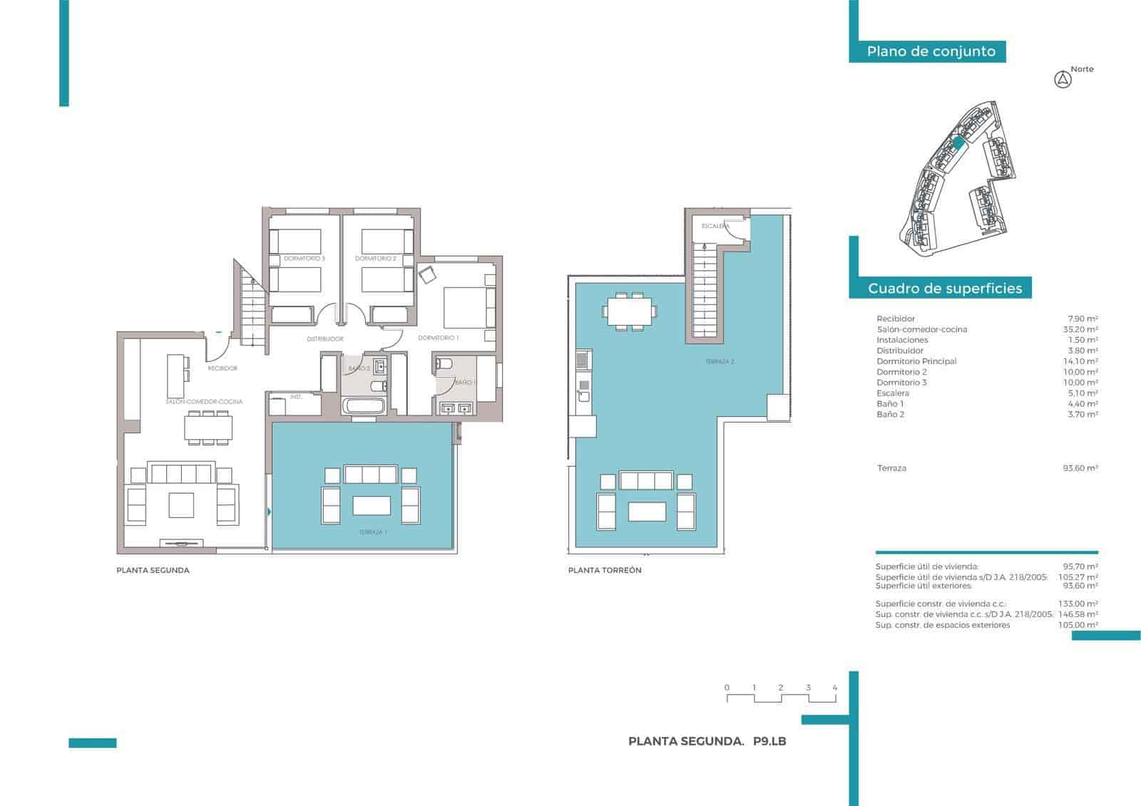 3 chambre Penthouse à vendre à Bel-Air - 675 000 € (Ref: 9952256)
