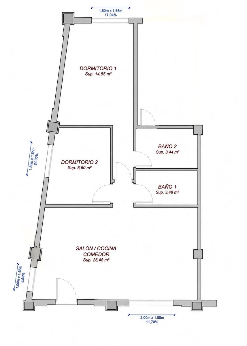 2 Zimmer Apartment zu verkaufen in Benalmadena Costa - 440.000 € (Ref: 9967426)