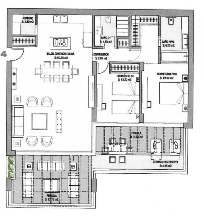 2 soveværelse Lejlighed til salg i La Quinta - € 799.000 (Ref: 9998262)