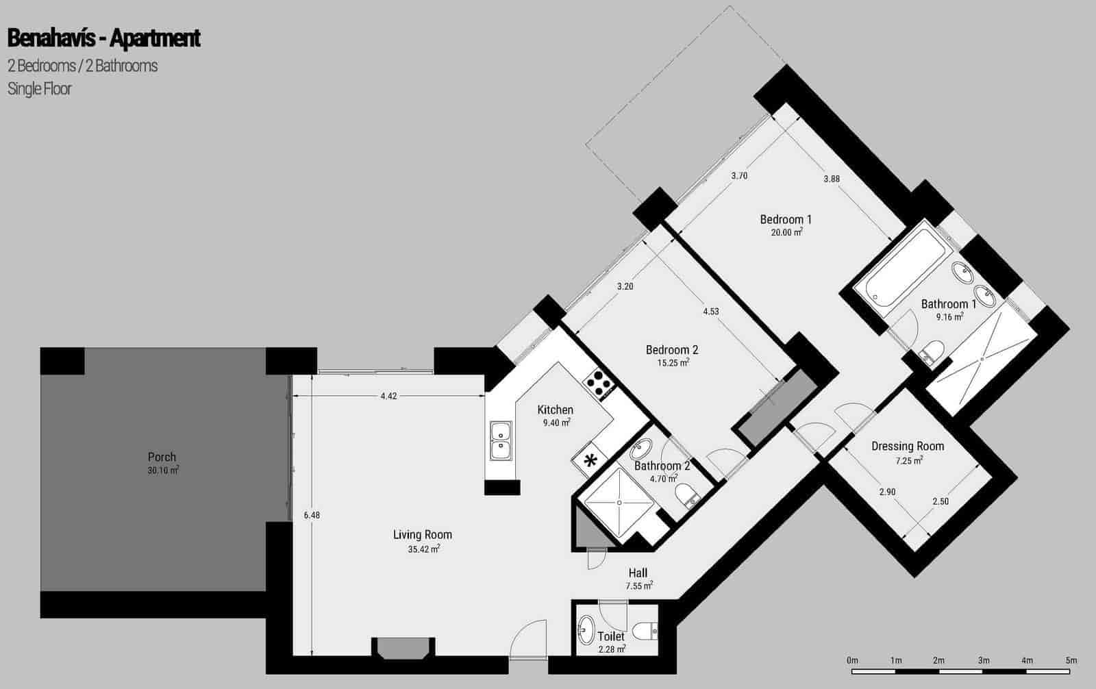 2 soverom Leilighet til salgs i Los Flamingos - € 675 000 (Ref: 9998363)