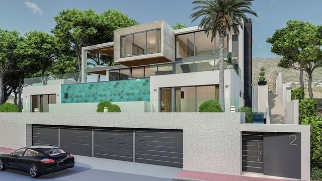 5 soverom Villa til salgs i Mijas pueblo, Mijas med svømmebasseng garasje - € 3 321 696 (Ref: 8681981)