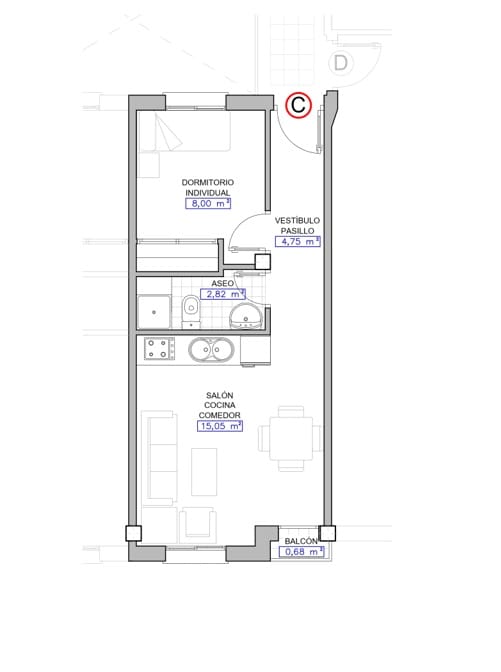 1 camera da letto Appartamento in vendita in Mijas con garage - 170.000 € (Rif: 9265160)