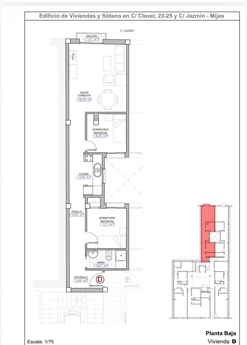 2 bedroom Flat for sale in Mijas with garage - € 215,000 (Ref: 9357065)