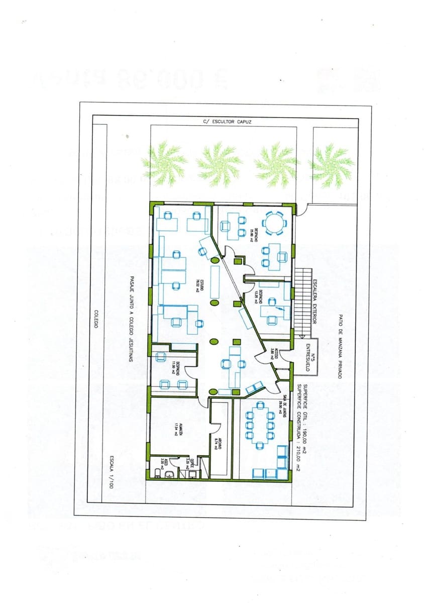 Ufficio in vendita in Elche / Elx - 220.000 € (Rif: 8393107)
