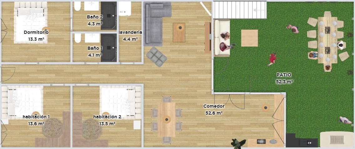 3 soveværelse Byhus til salg i San Felipe Neri - € 89.000 (Ref: 9218638)