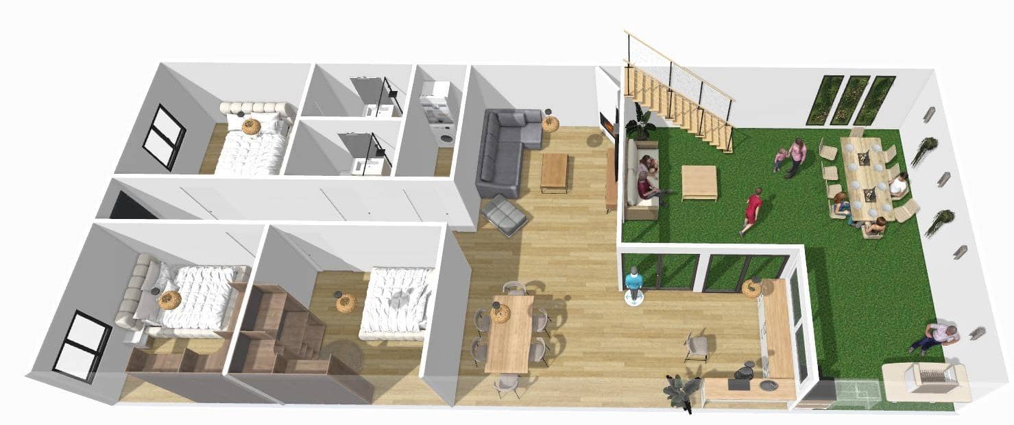 3 soveværelse Byhus til salg i San Felipe Neri - € 89.000 (Ref: 9218638)