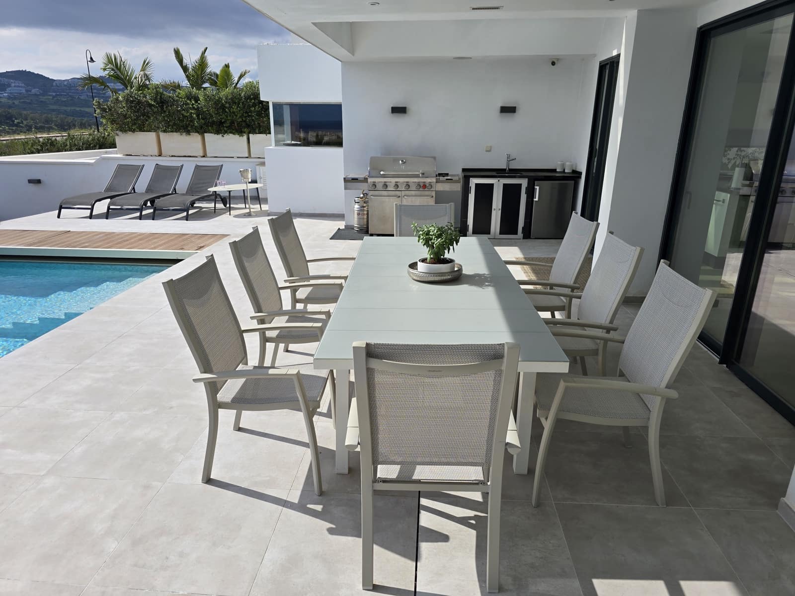 Villa/Maison de 4 chambres de location de vacances à Mijas Costa avec piscine garage - 3 000 € (Ref: 9394091)